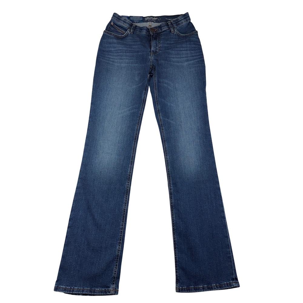 Wrangler Women's Dark Blue Boot Cut Jeans